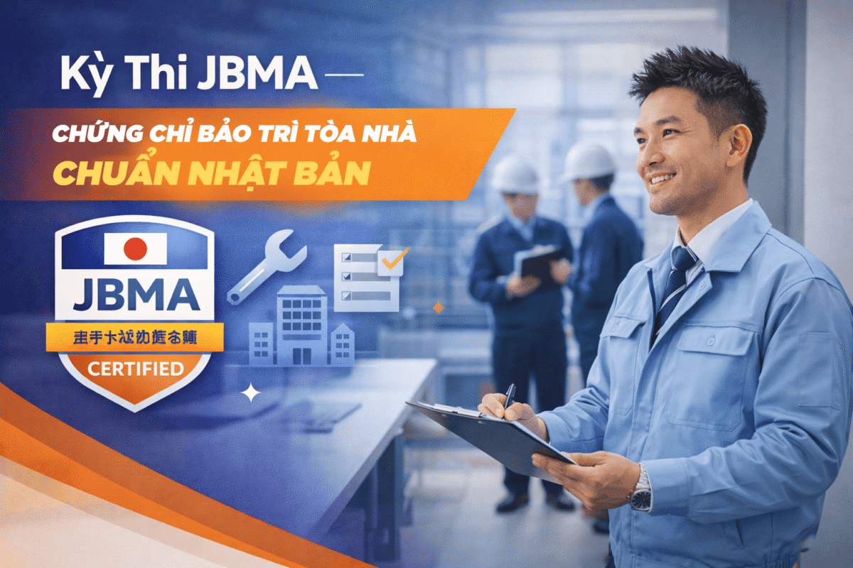 Kỳ Thi JBMA – Chứng Chỉ Bảo Trì Tòa Nhà Chuẩn Nhật Bản