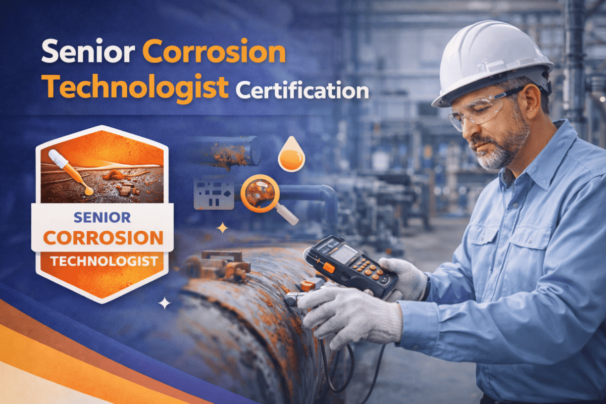Senior Corrosion Technologist Certification – Chứng Chỉ Công Nghệ Chống Ăn Mòn Cấp Cao